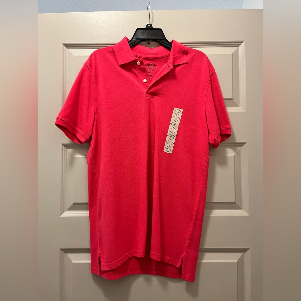 Pink St John’s Bay Legacy Polo Size Small